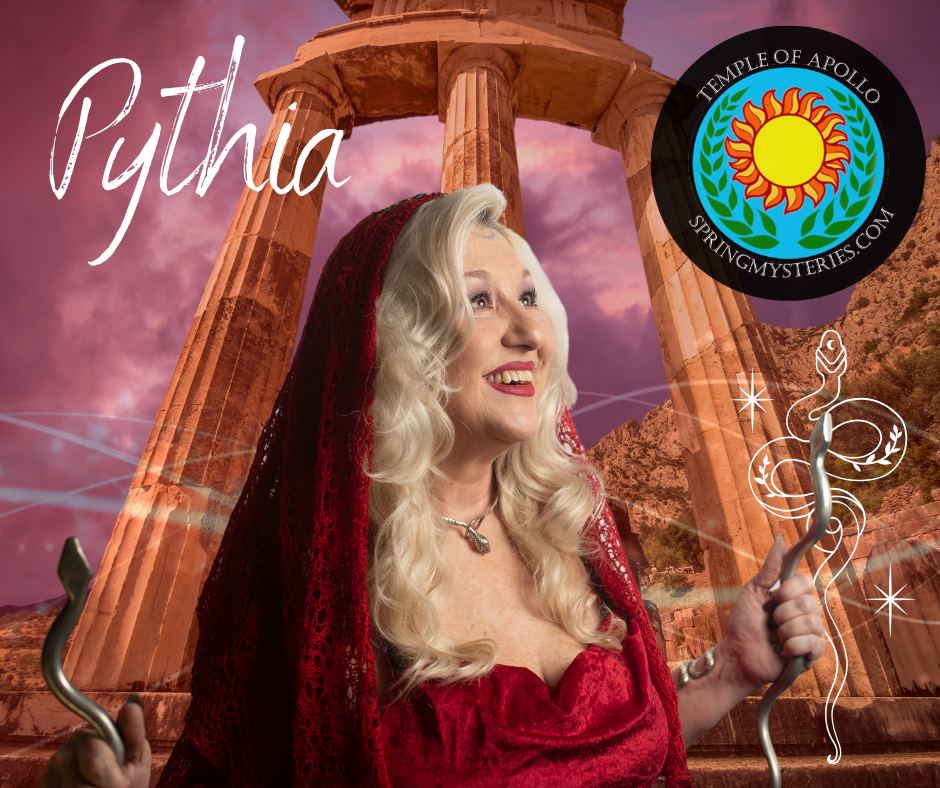 Lady Belladonna Laveau
Archpriestess, representing Pythia.