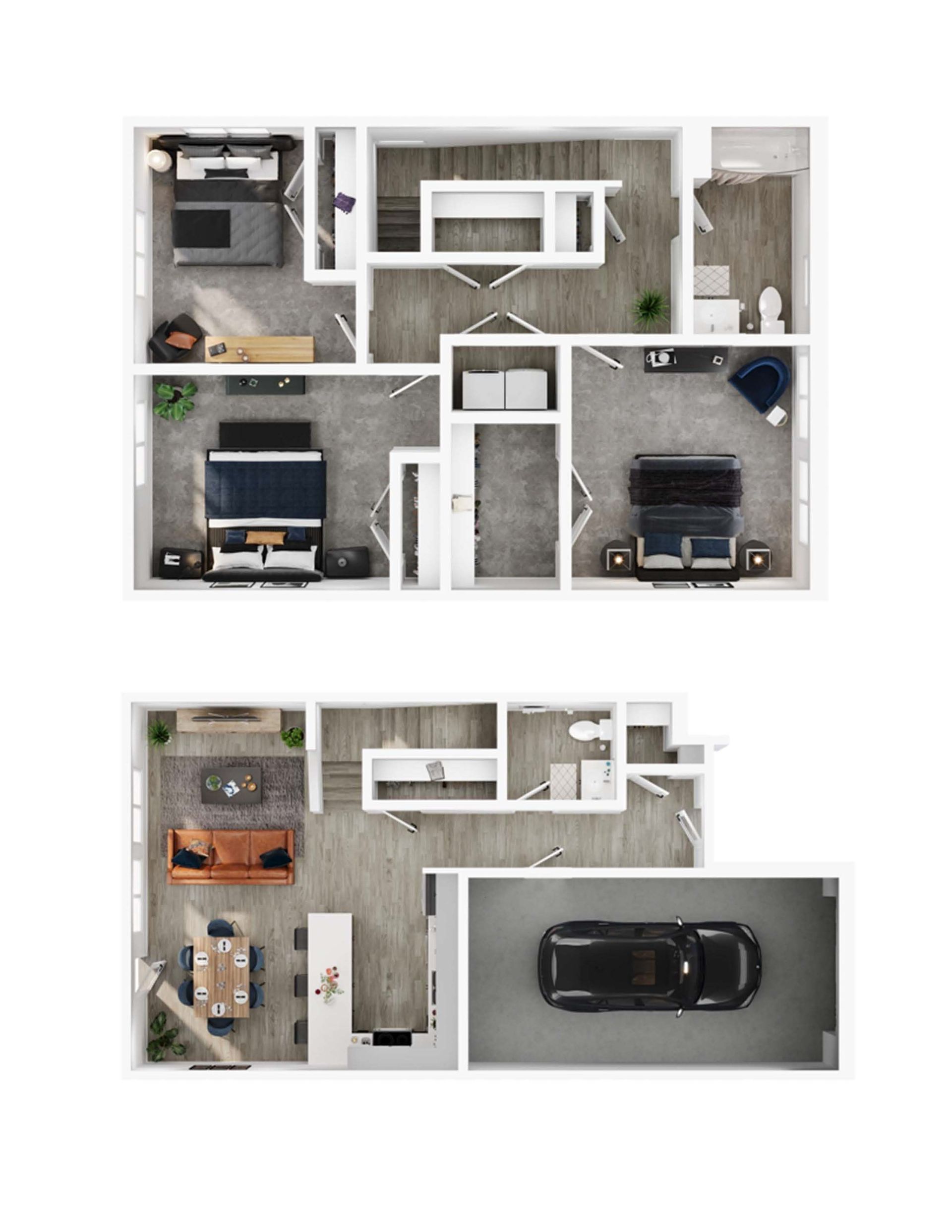 4 Bedroom Floorplan - Linked to Floor Plans Page