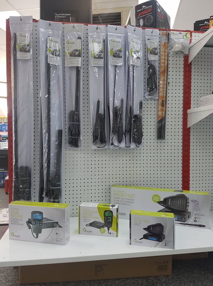 Radio Antennas and Microphones on Display — Autofit88 Auto Electrics In Ciccone, NT