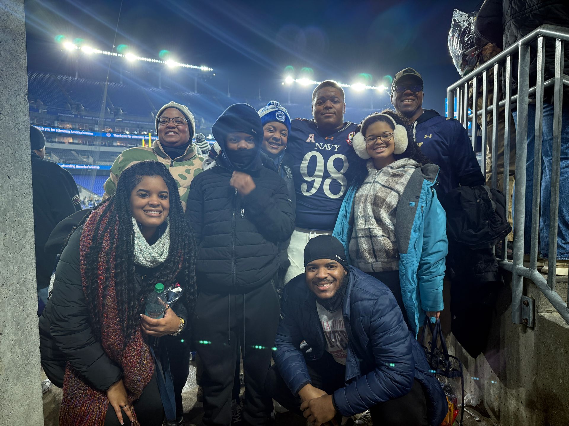 Army vs Navy football game 2025 Kendall Whiteside