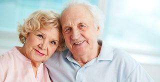 Senior couple enjoying their retirement