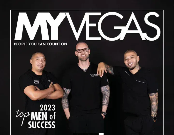 SMP INK Takes Over My Vegas 2023: Top Men of Success Cover 
