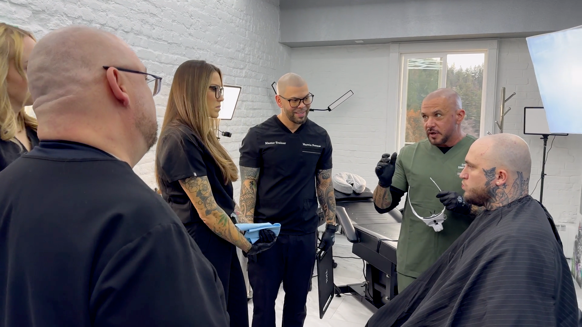 Instructors teaching SMP