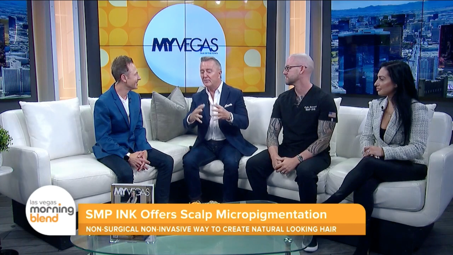 Tyler Bennet on The Morning Blend segment on My Vegas 
