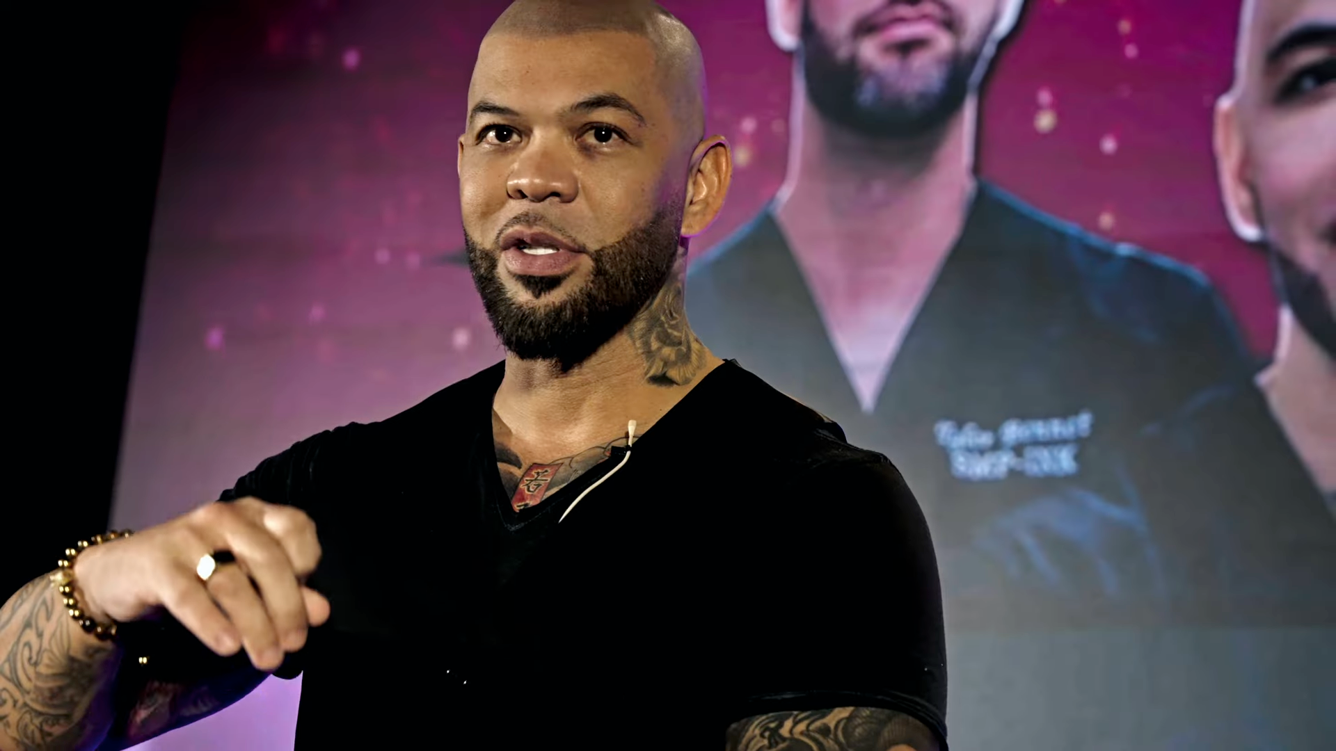 Marvin Furrow speaking at a conference 