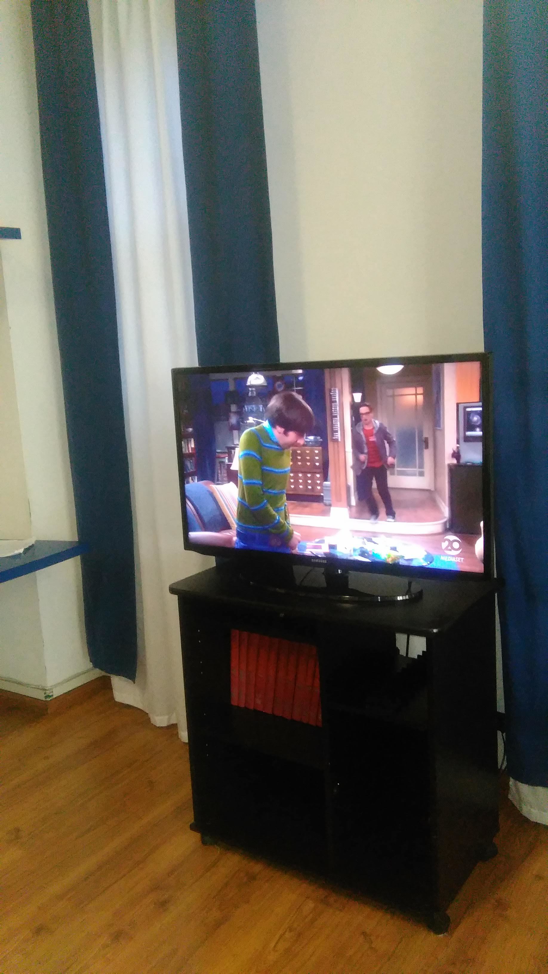 tv in sala ricreativa di una casa di riposo