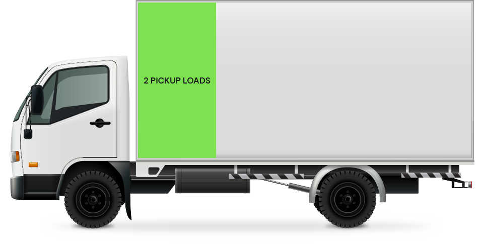 2 pickup loads