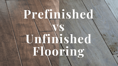 Unfinished Flooring