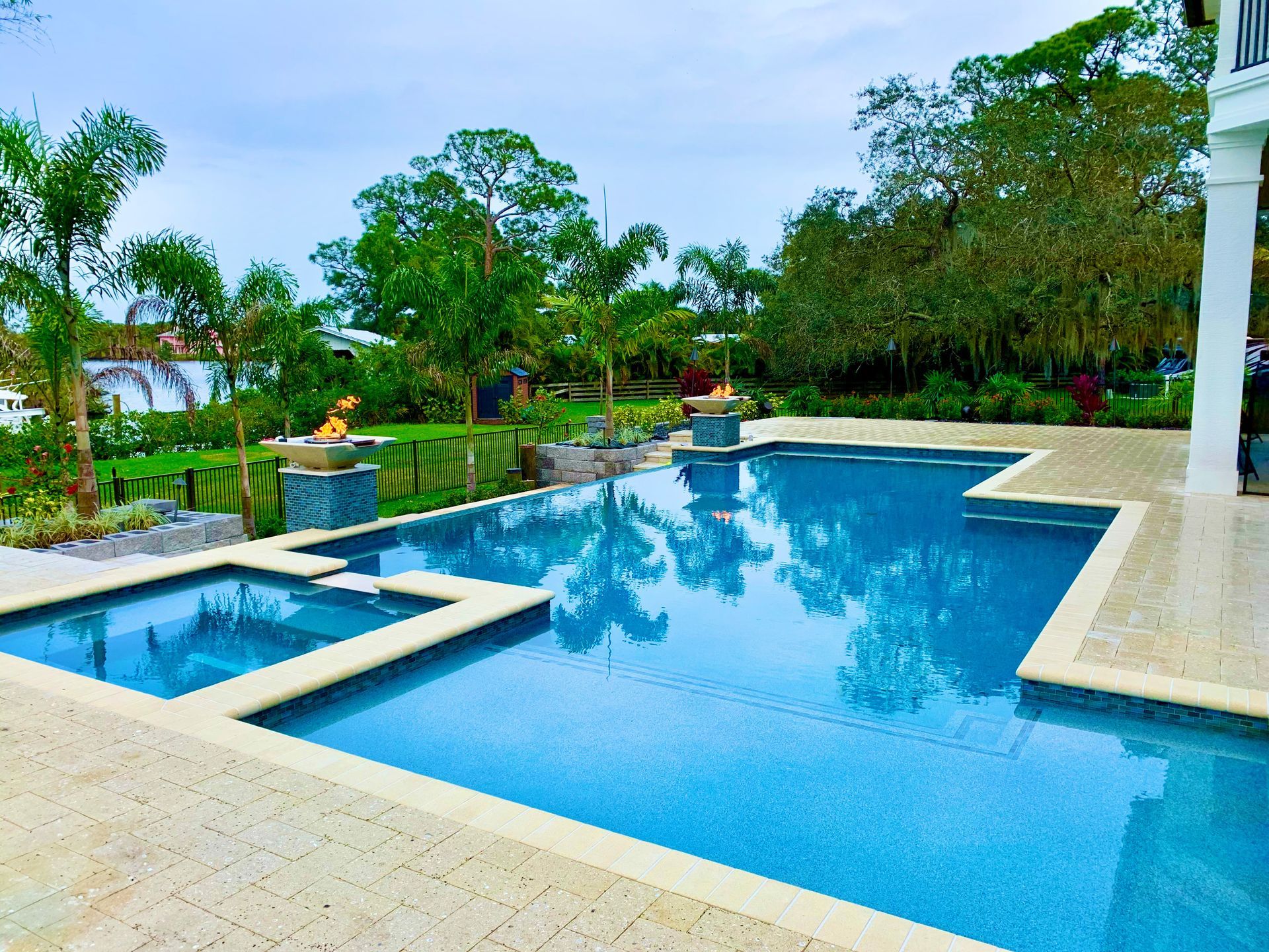 Swimming Pool Design, Landscape Design, Outdoor Living, Palm Beach County, and Martin County, St. Lucie County