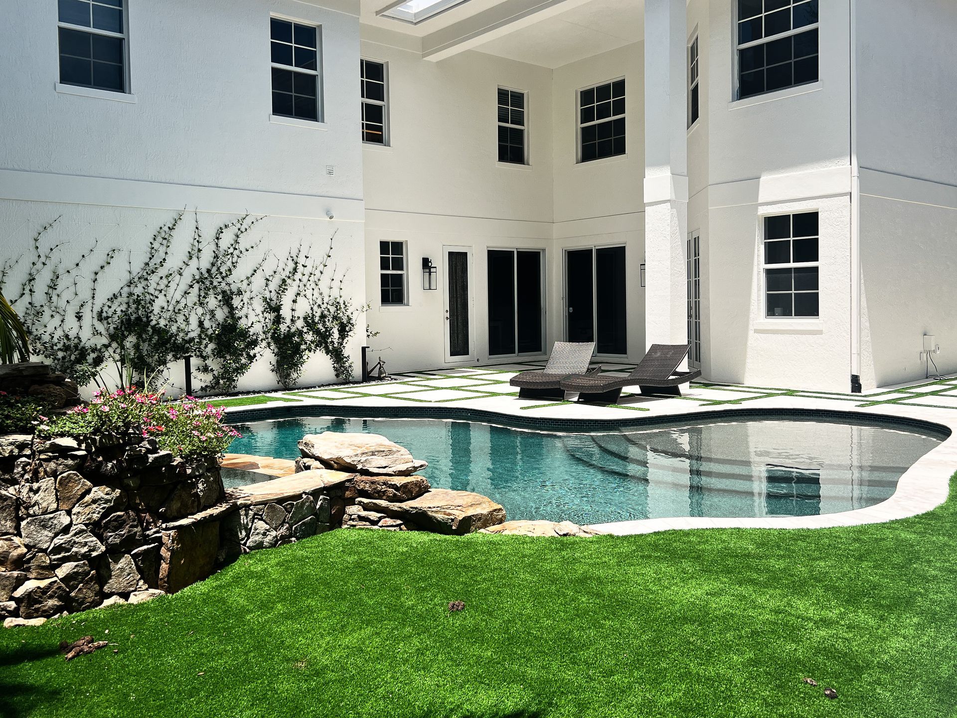 Swimming Pool Design, Landscape Design, Outdoor Living, Palm Beach County, and Martin County, St. Lucie County