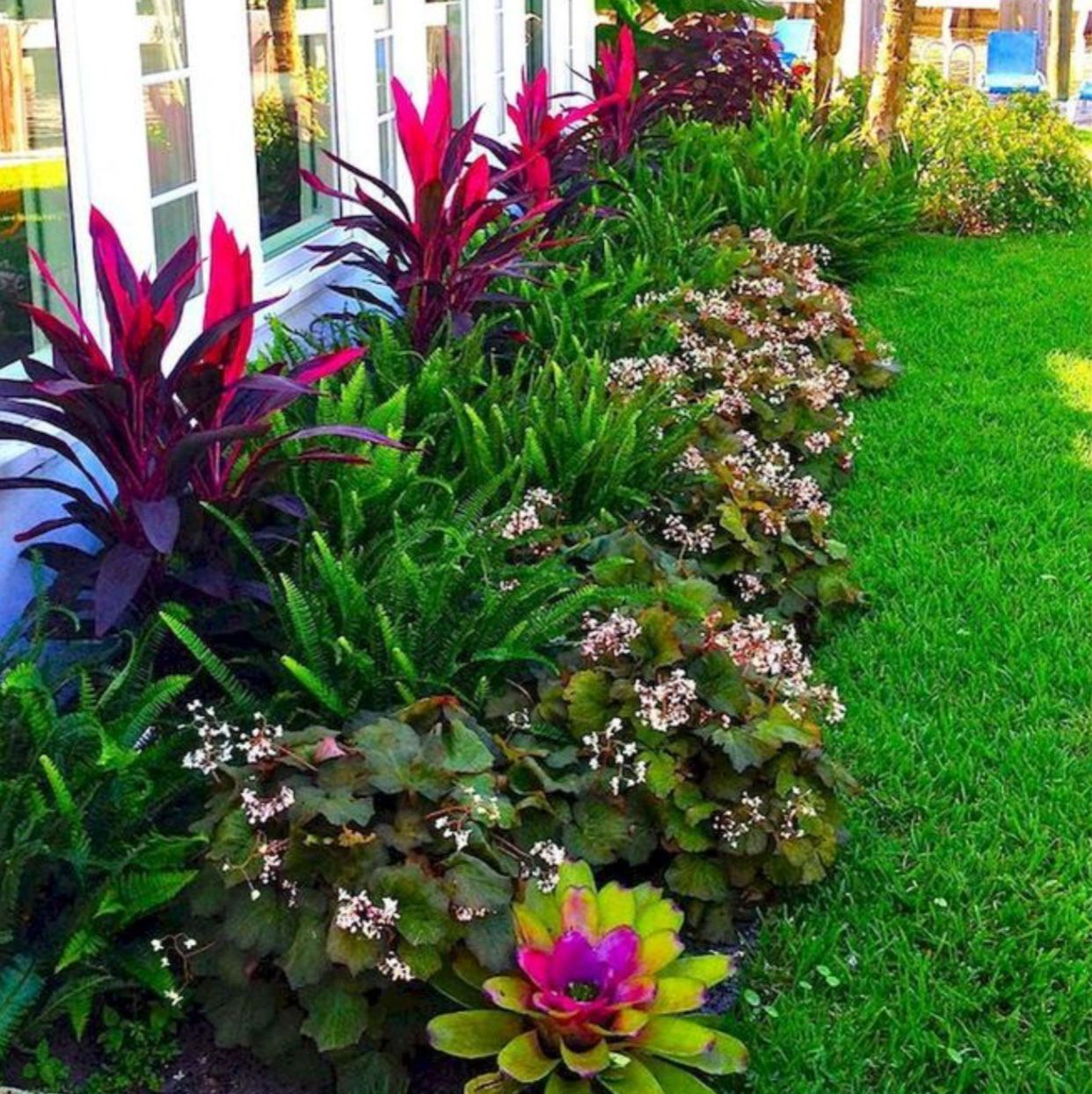 Tropical Designs Feature Bold Colors 