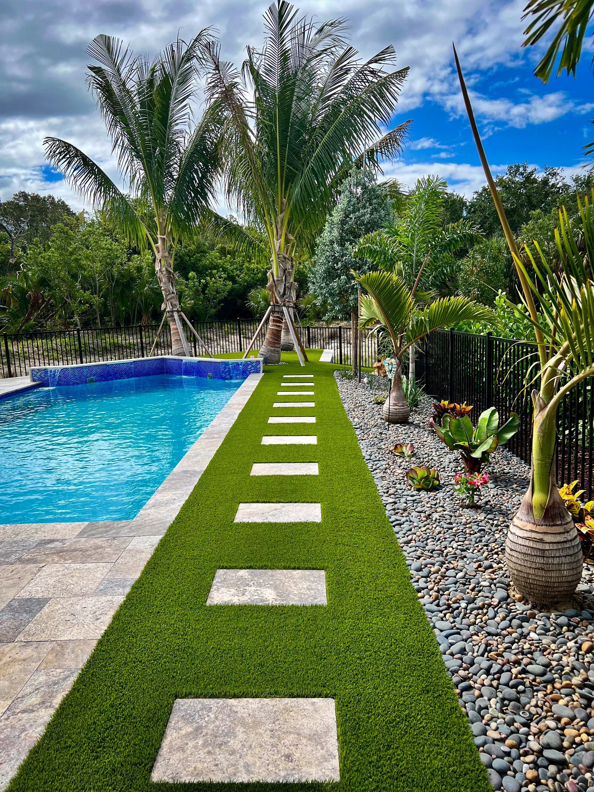 Swimming Pool Design, Landscape Design, Outdoor Living, Palm Beach County, and Martin County, St. Lucie County