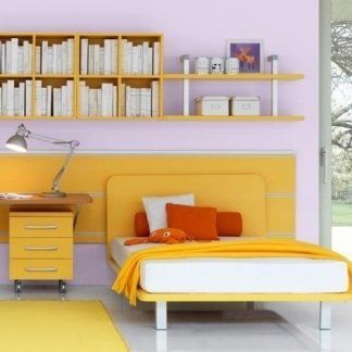 cameretta con letto a una piazza e mezza