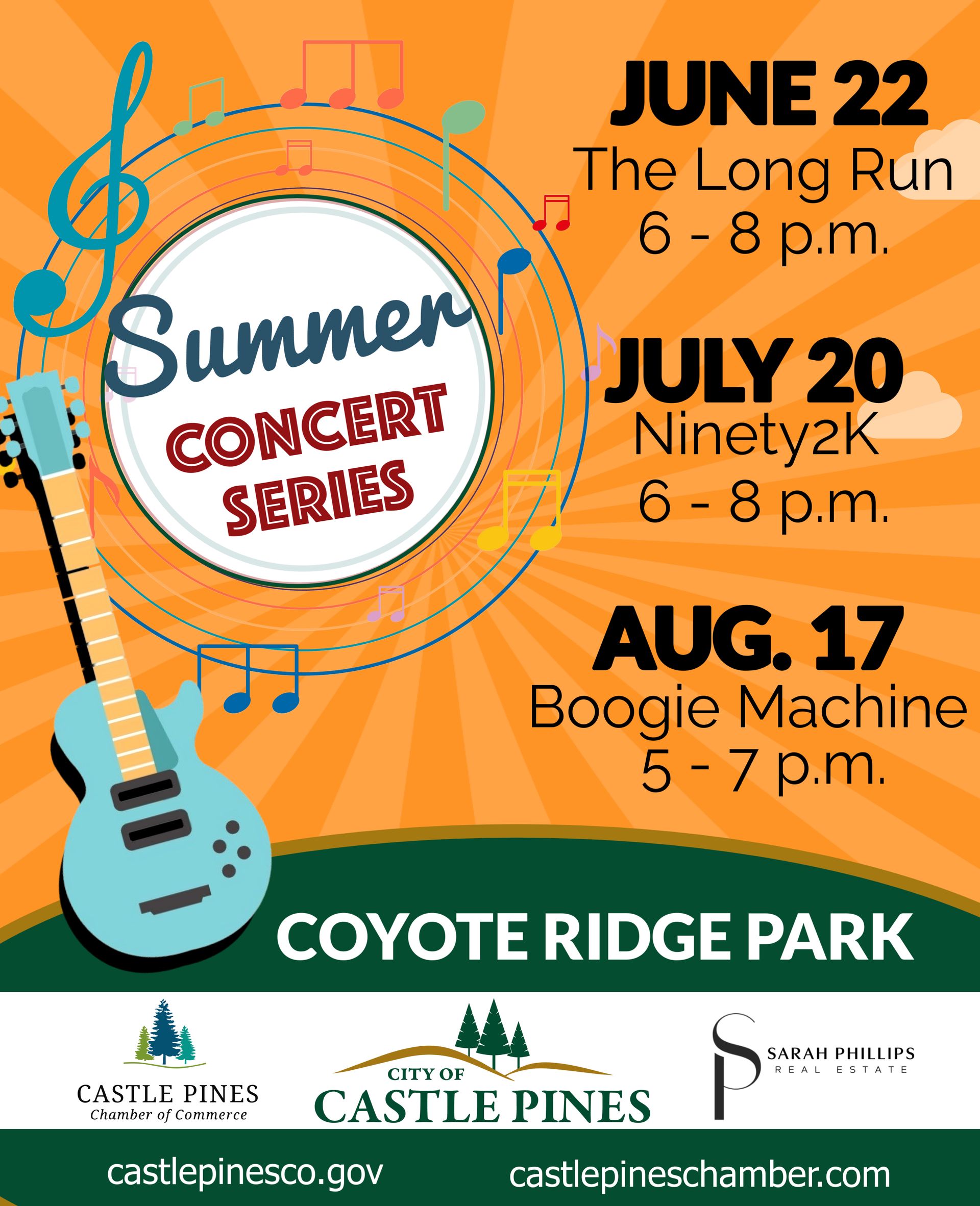 A poster for a party in the park on august 23