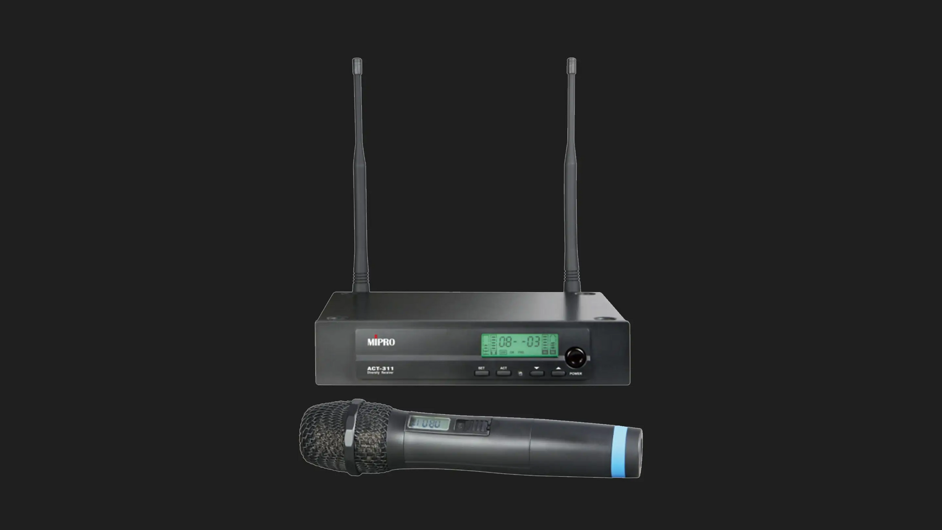 Wireless Microphone System With Receiver — Inspired Audio Visual in Coffs Harbour, NSW
