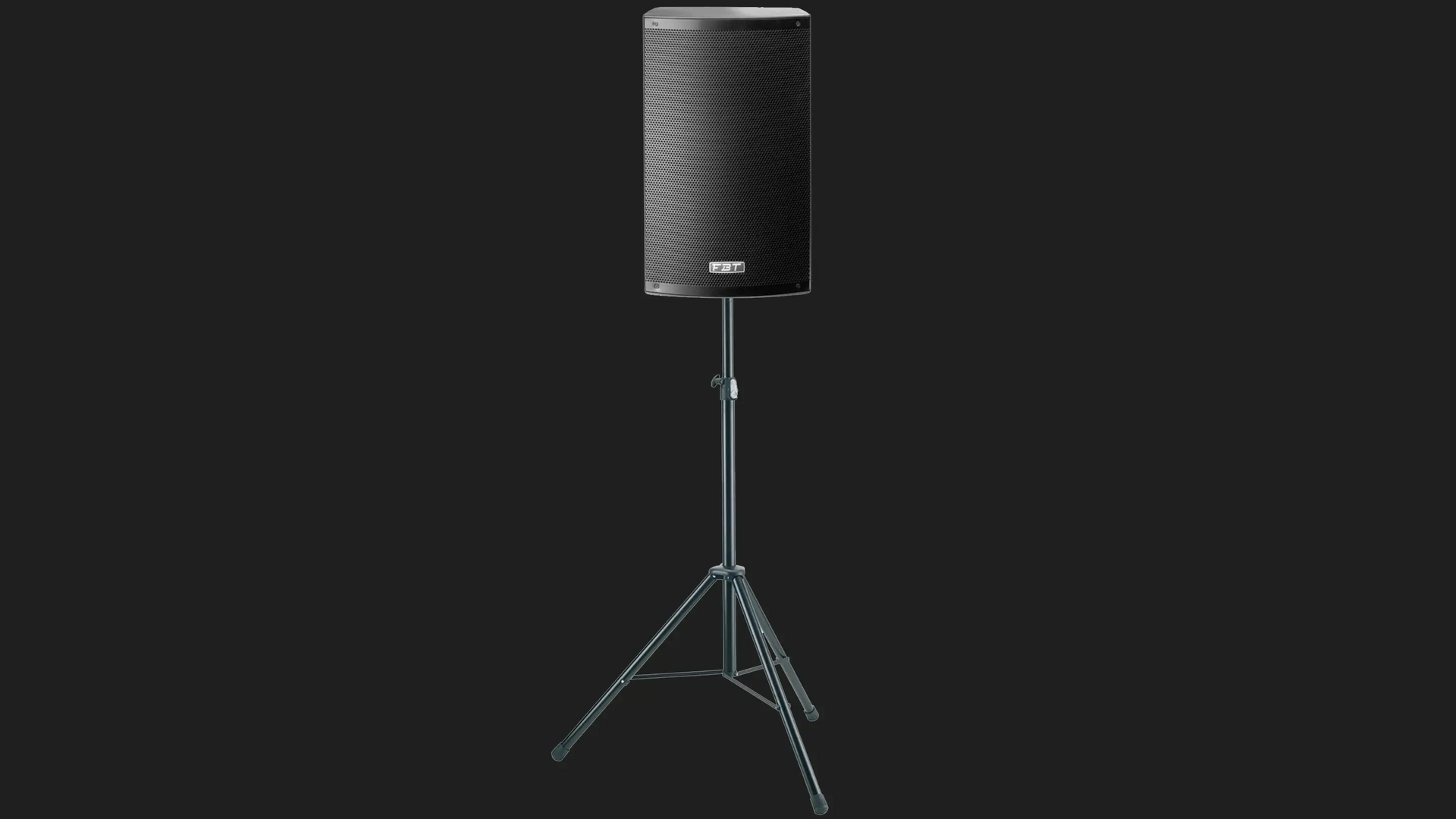 Black Speaker On A Tripod Stand — Inspired Audio Visual in Coffs Harbour, NSW