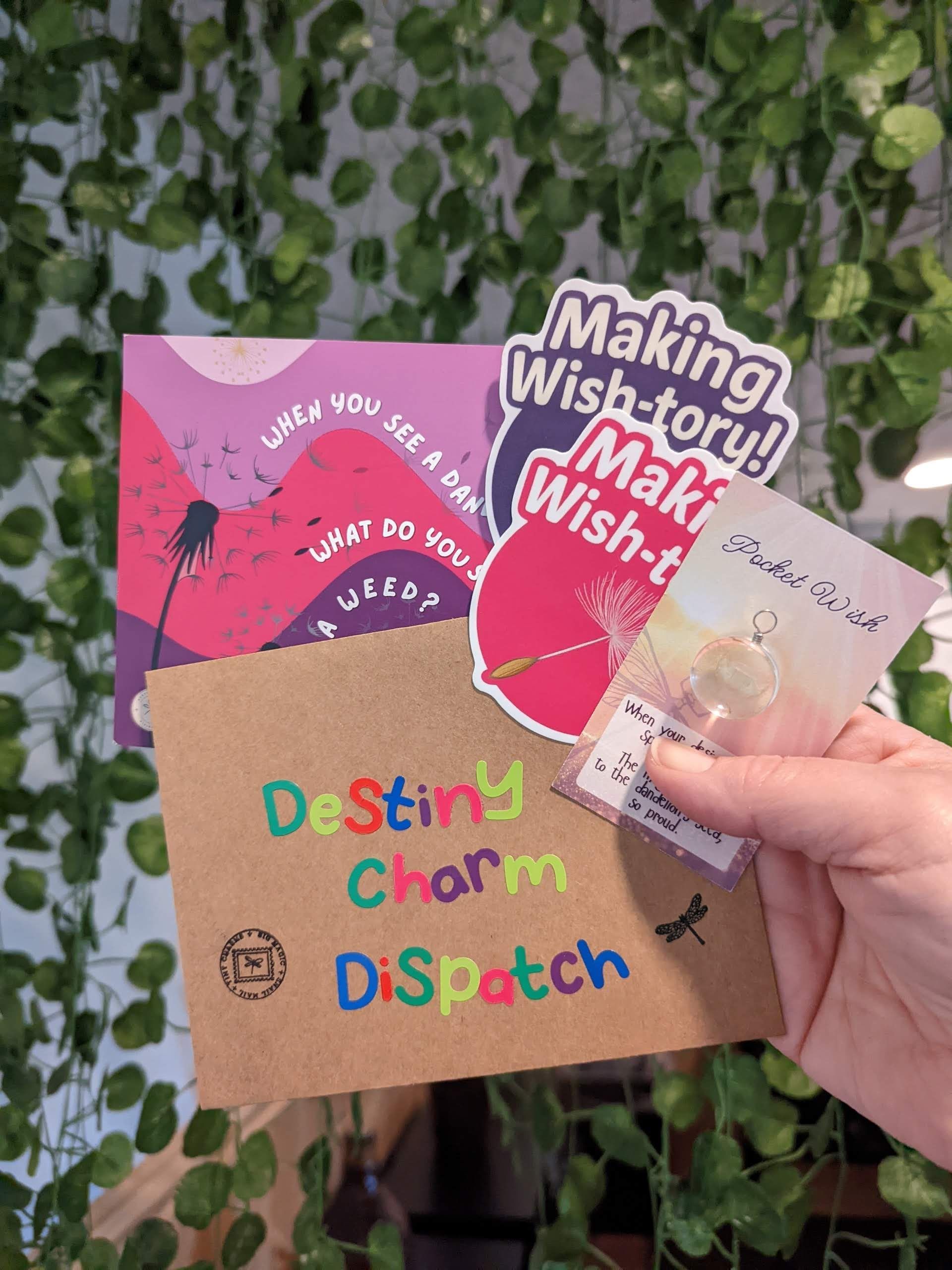 Destiny Charm Dispatch Snail Mail Club