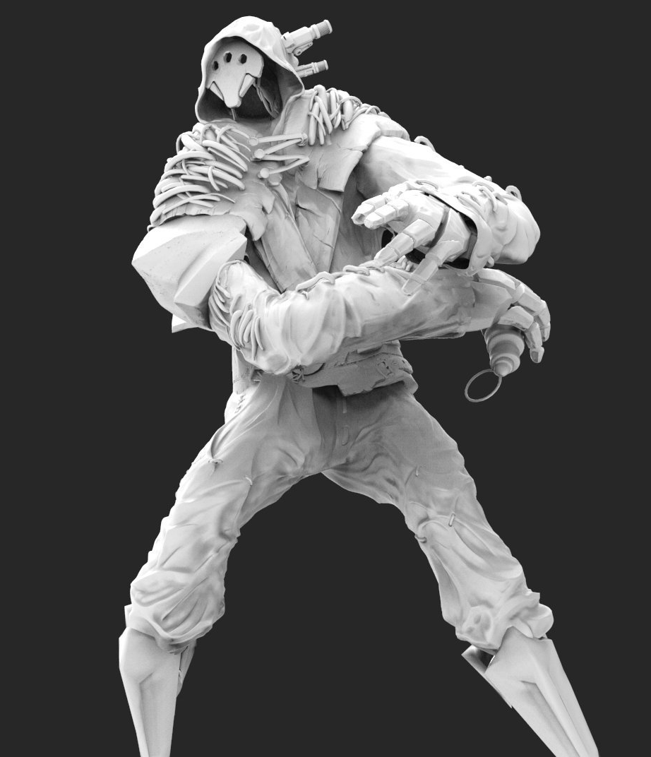 Substrata land dweller sculpt - concept by Darren Bartley