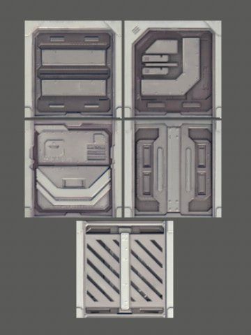 Sci-fi tiles