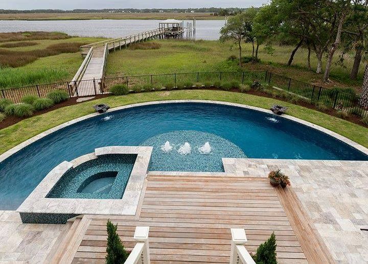Upper View of a Swimming Pool - Madison, AL - Valley Pools