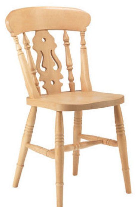 Farmhouse Fiddle Beech Chair