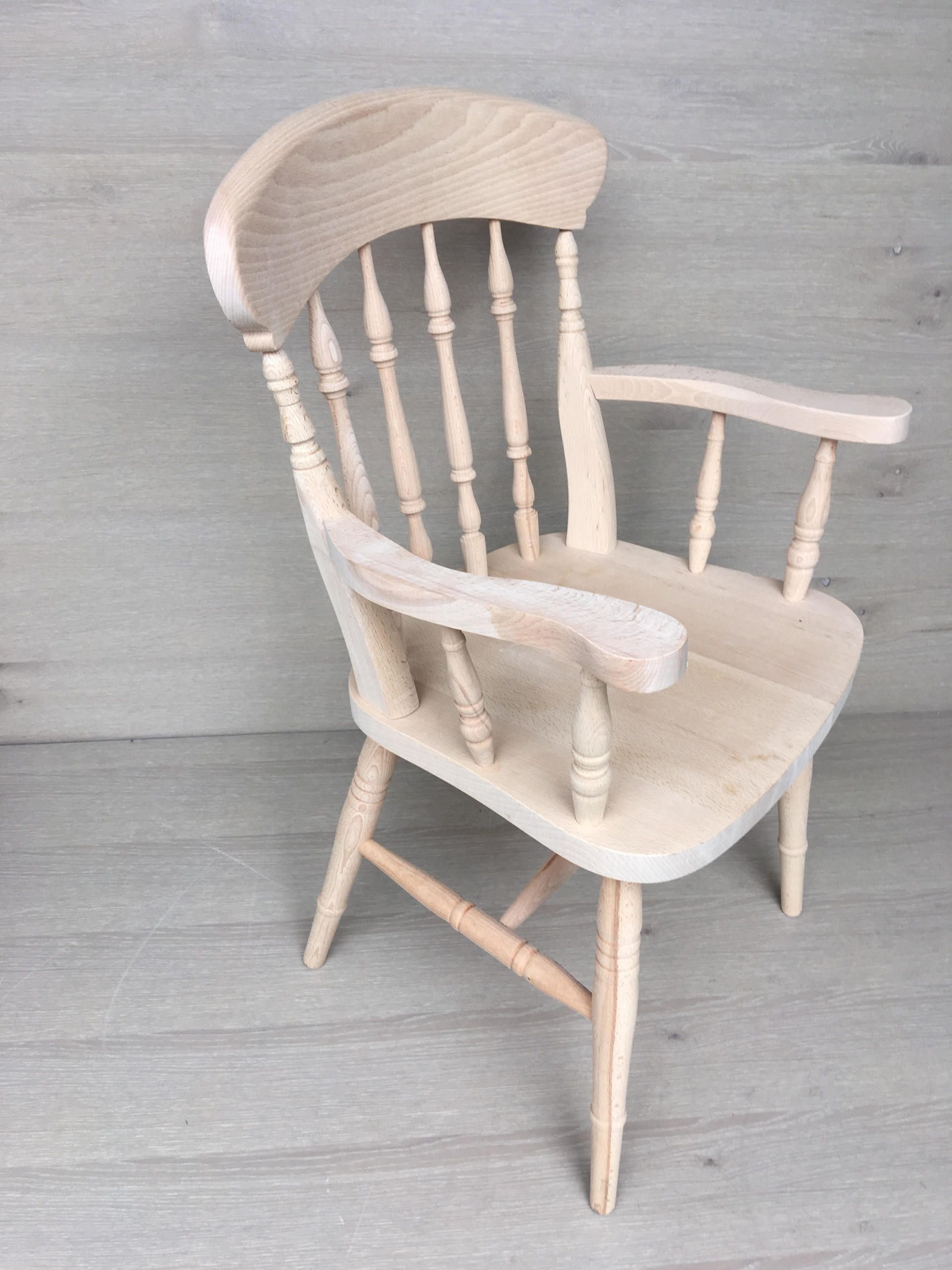 Beech Farmhouse Spindle Dining Chair