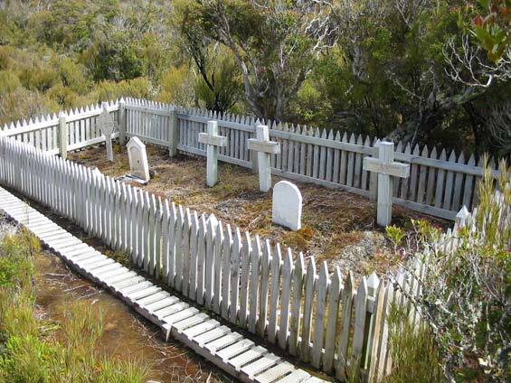 The Enderby Island Cemetery