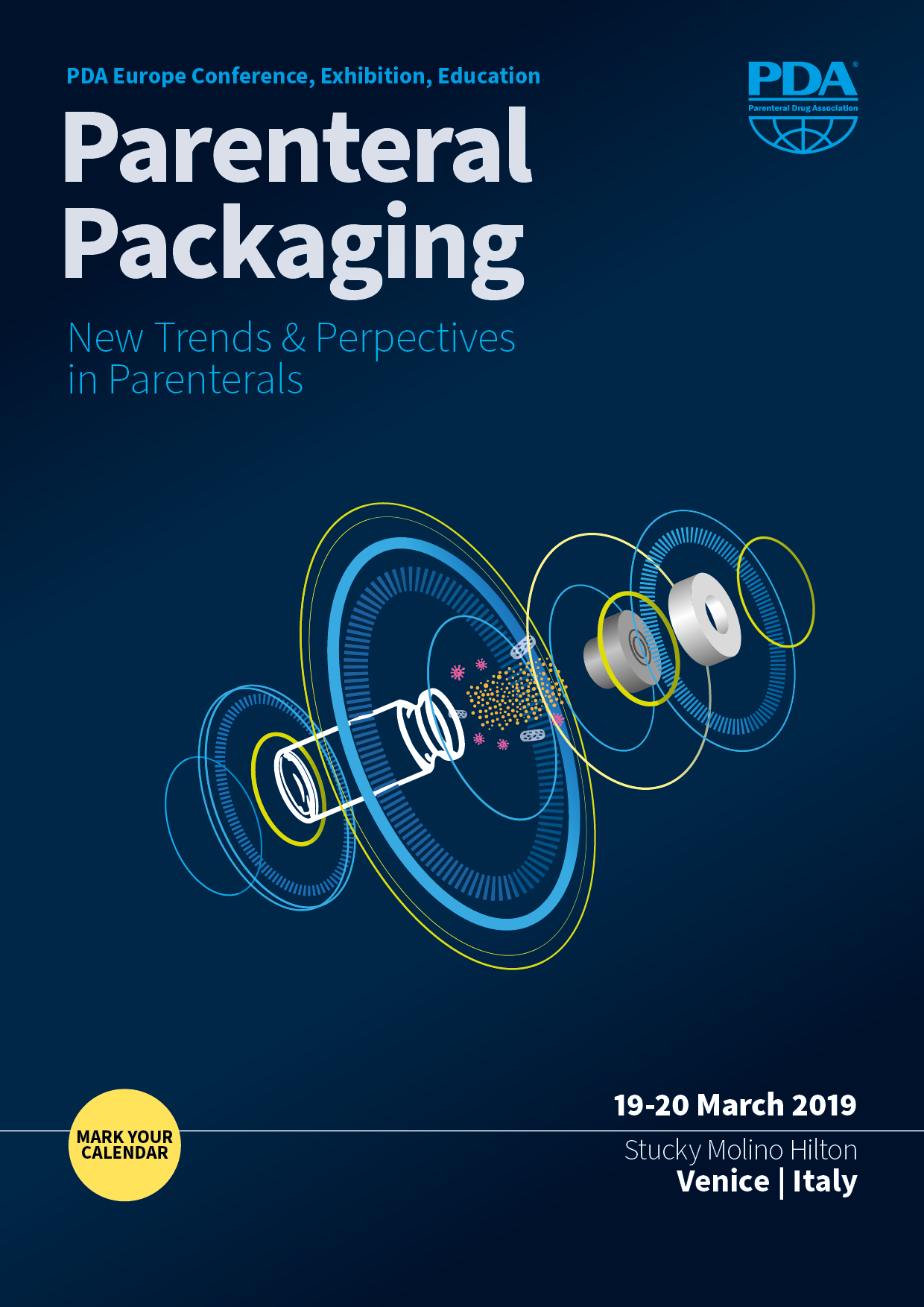 The cover of a book titled parenteral packaging