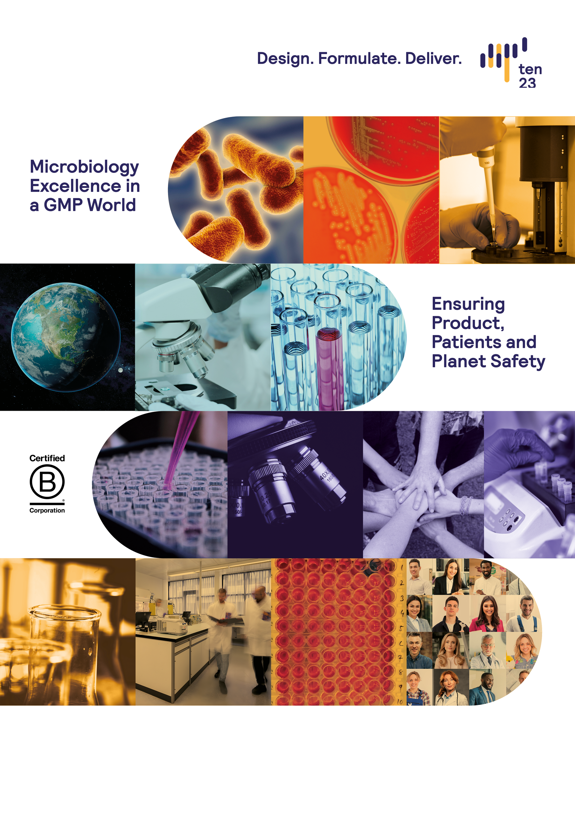 A collage of images including a picture of a planet