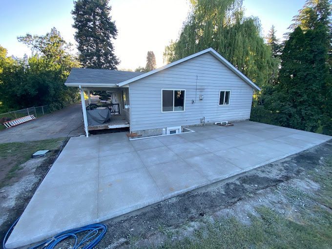 Vancouver concrete patio
