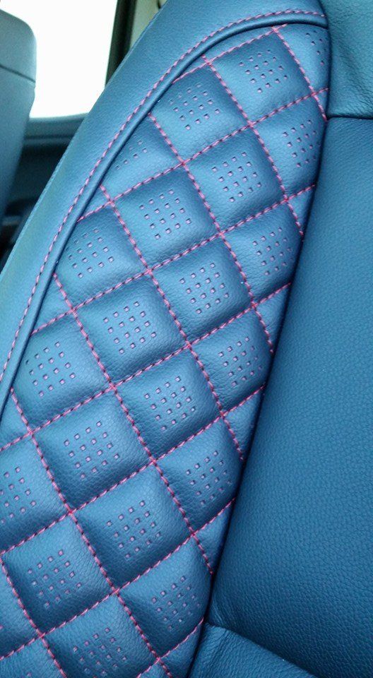 Car Interior — Car Seat Cover Blue in Baton Rouge, LA