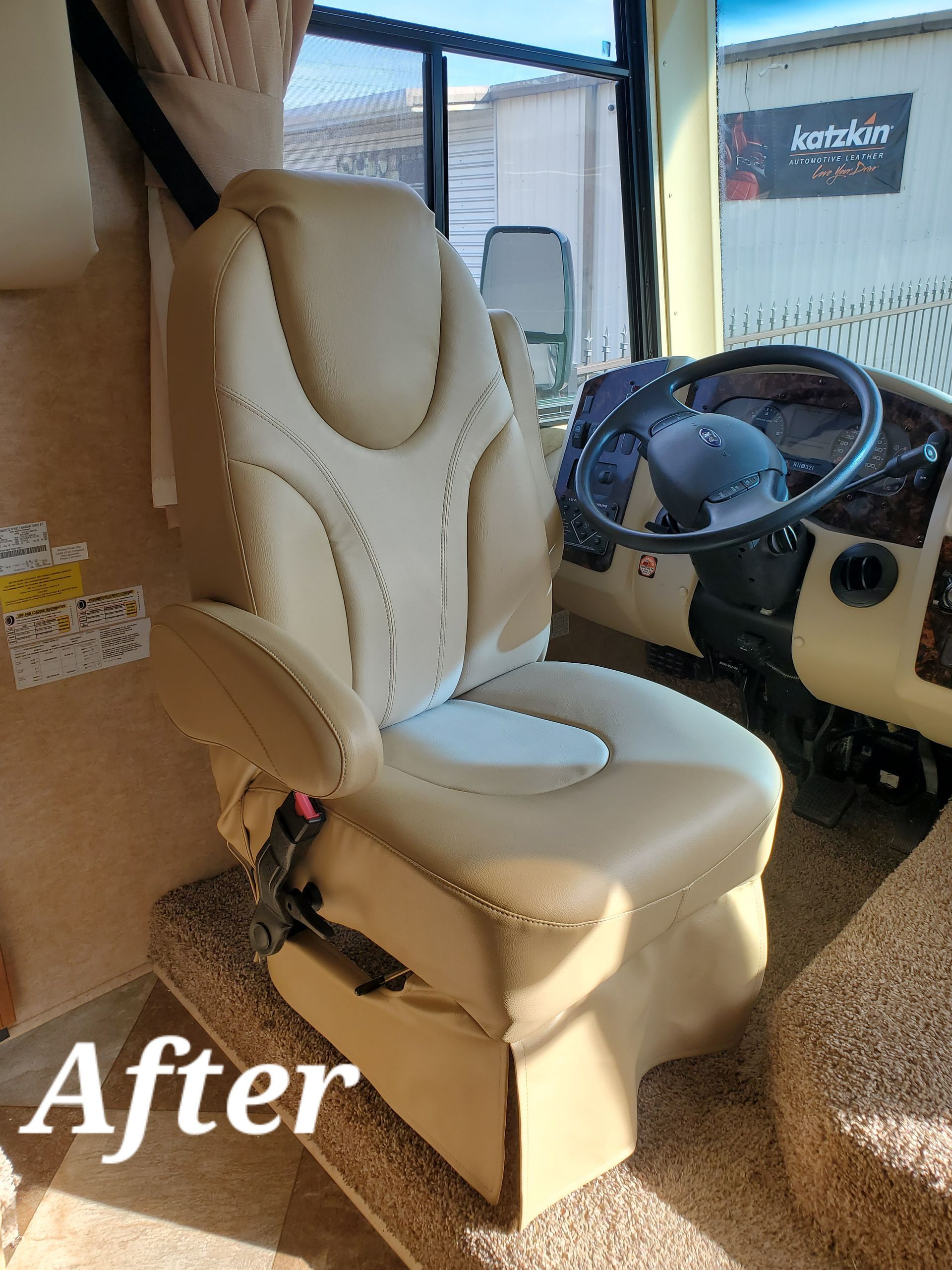 RV Seats After - Baton Rouge, LA - Upholstery Limited LLC