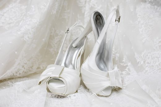 scarpe da sposa con tacco alto