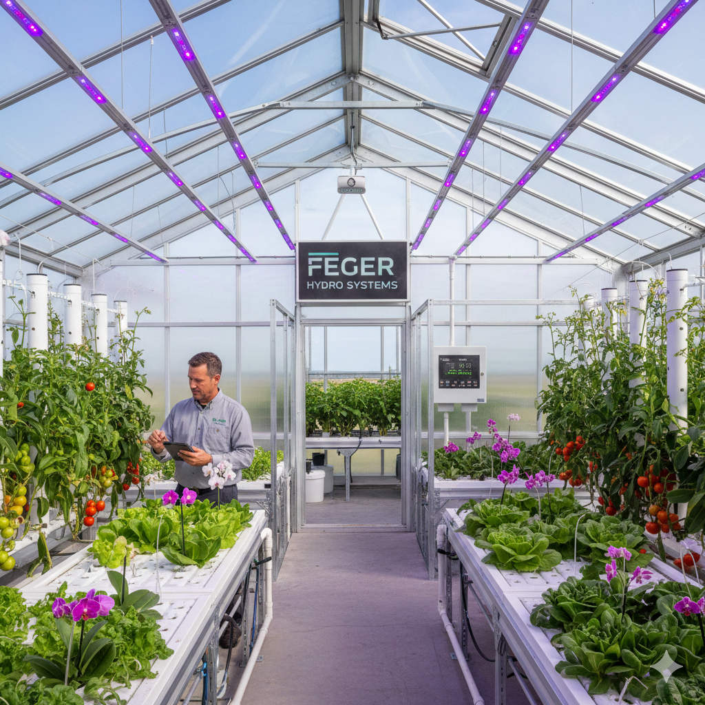 A room with a lot of black bins and a white barrel