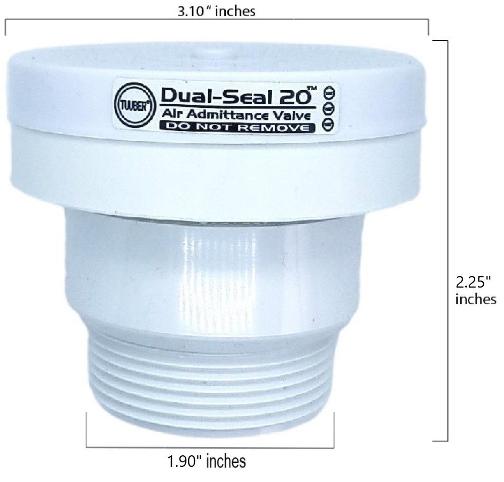 1-1/2 inch air admittance valve specs
