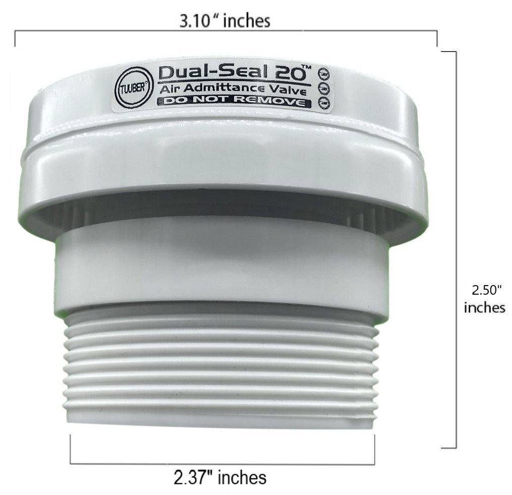 2 inch air admittance valve specs
