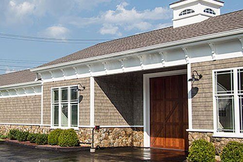 Photo of the front of our facility