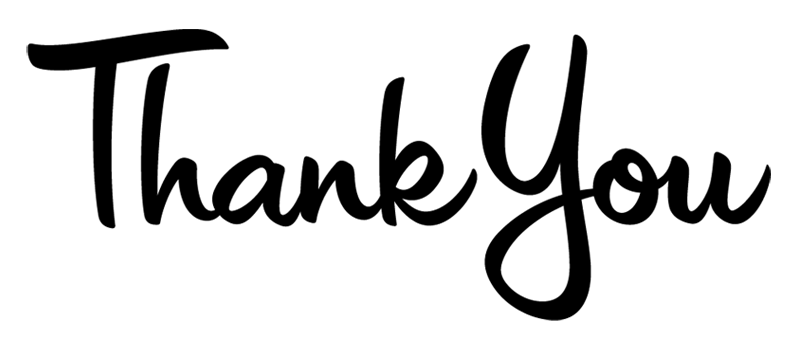 Thank you for your support.