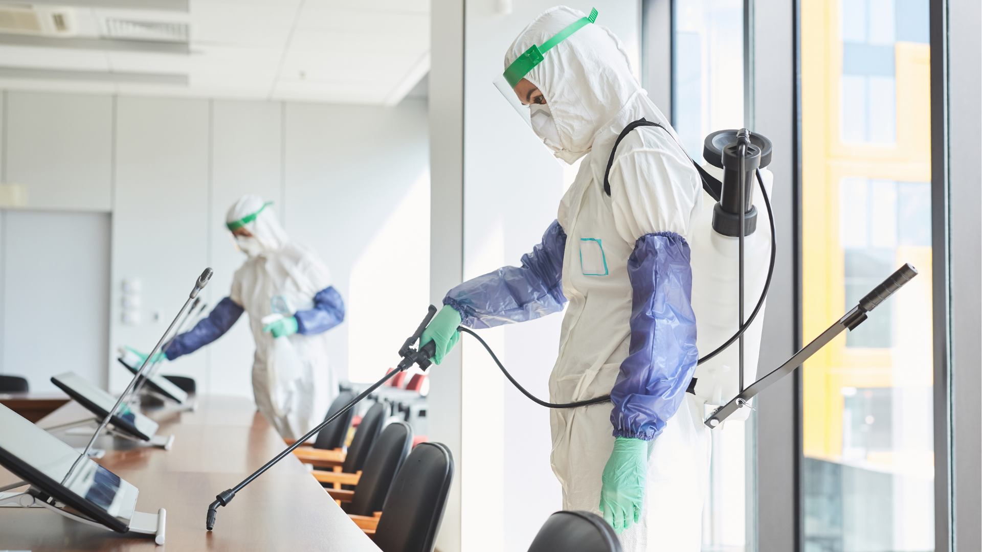 office electrostatic cleaning