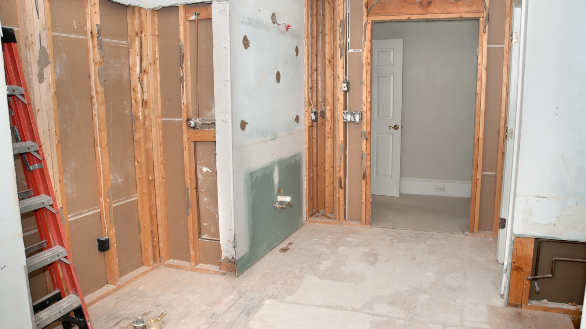 interior room demolition