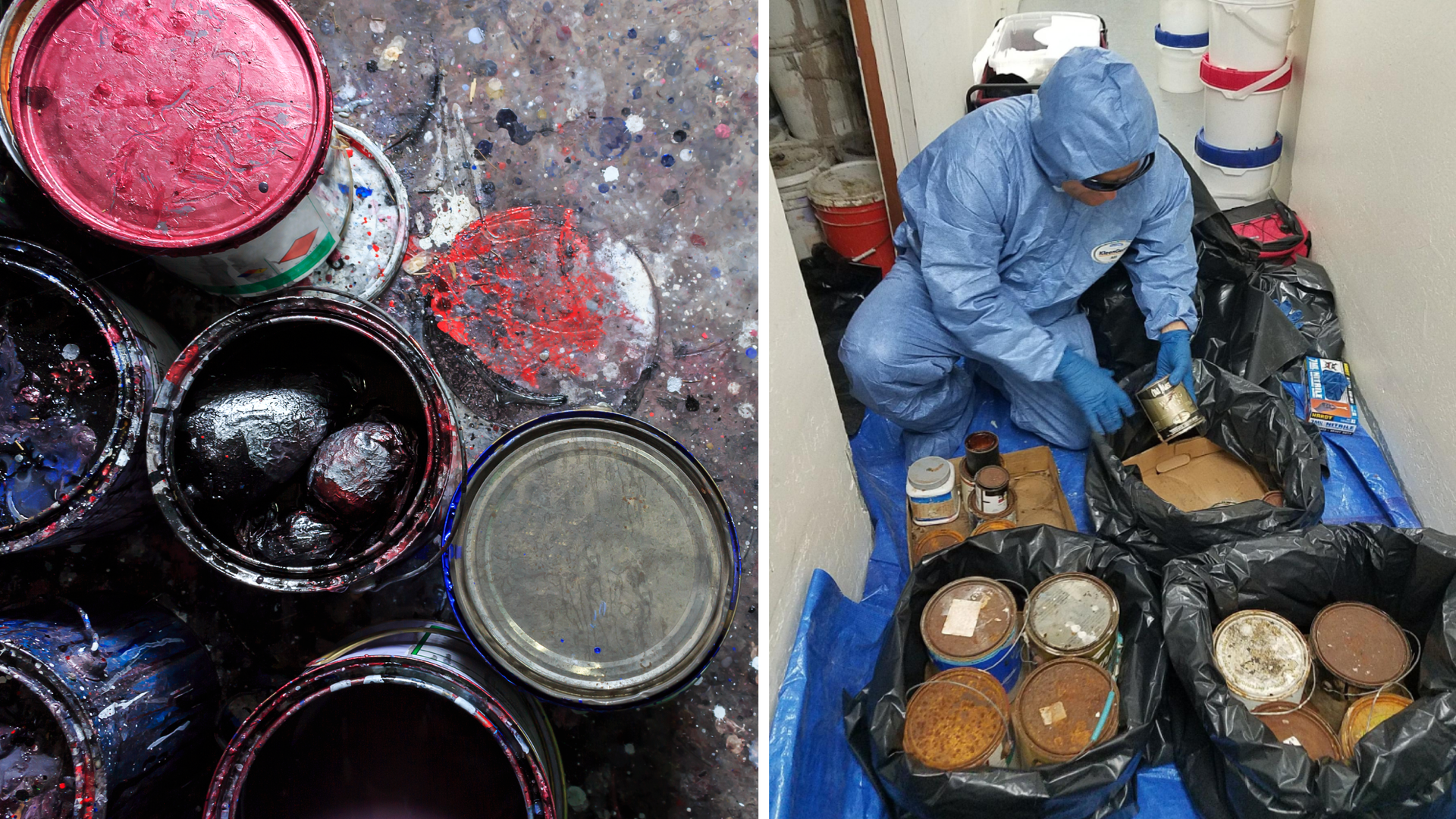 paint and old paint can removal/disposal