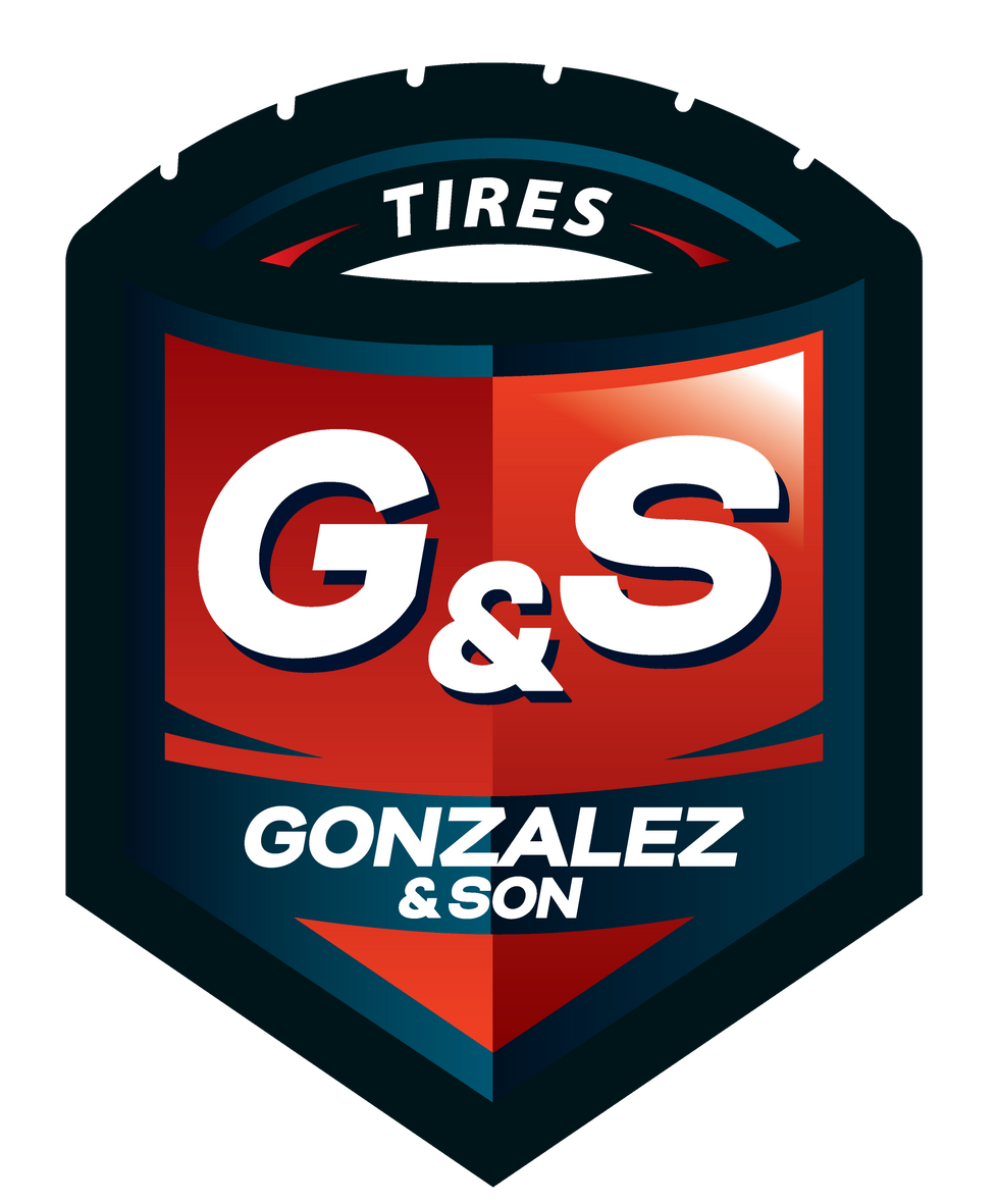 A logo for tires g & s gonzalez & son