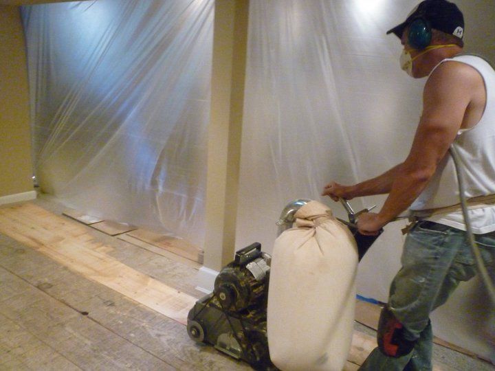 Picture Of The Worker - Commack, NY - Heritage Floor Sanding LLC