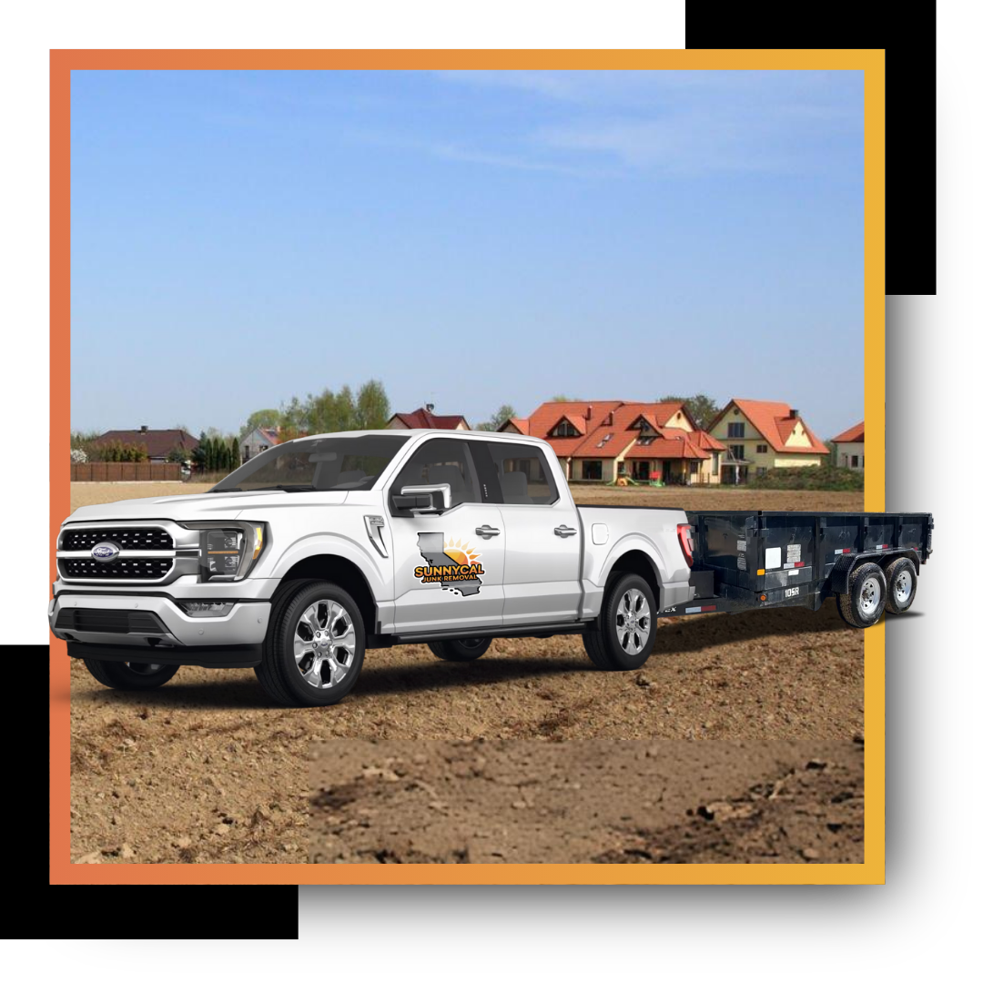 pick up truck in the empty land