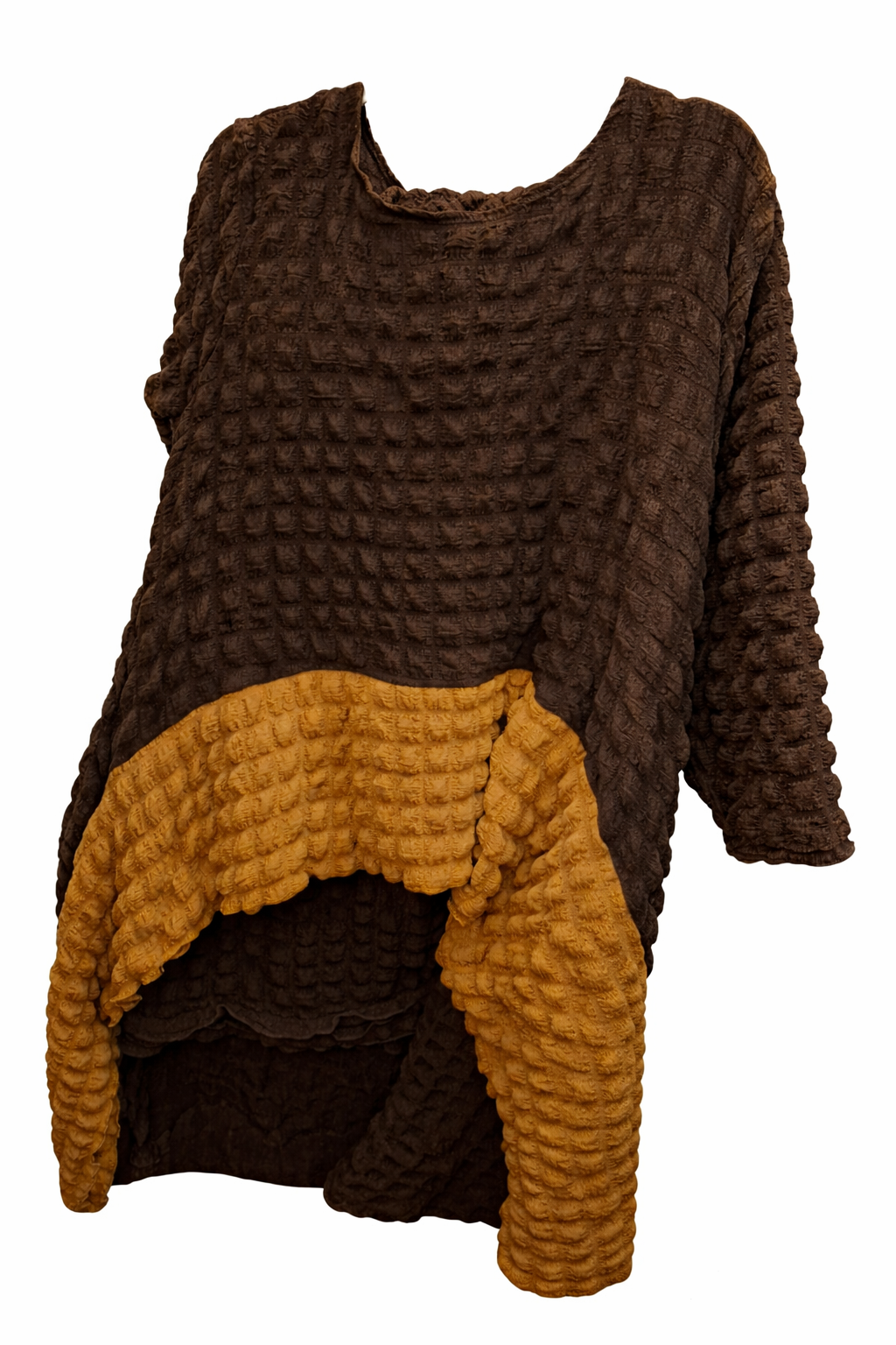 2 pc popcorn top/skirt