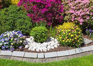 Ornamental Garden Landscape — Sprinkler System Design in Cheyenne, WY