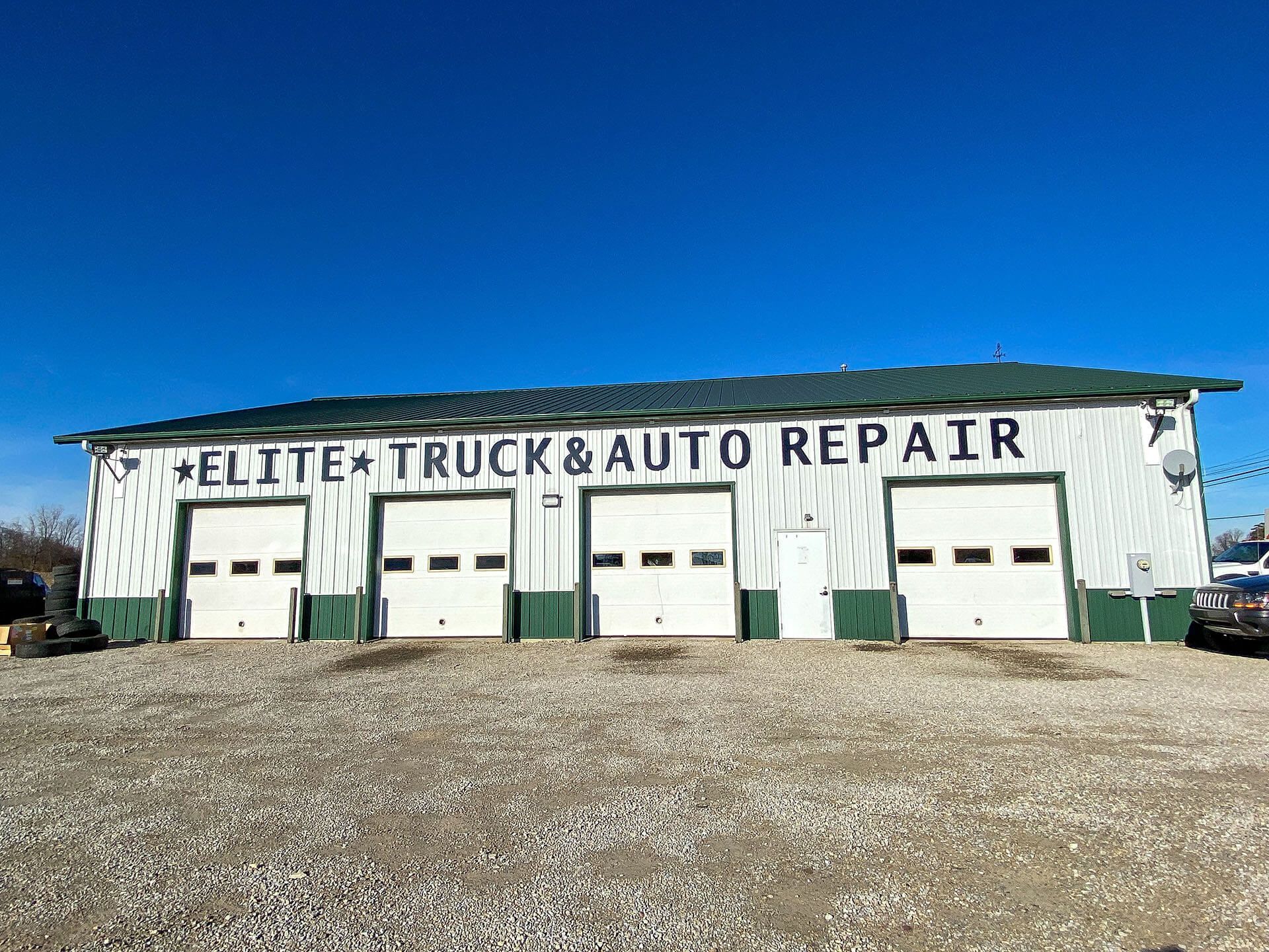 Shop Exterior | Elite Truck & Auto Repair