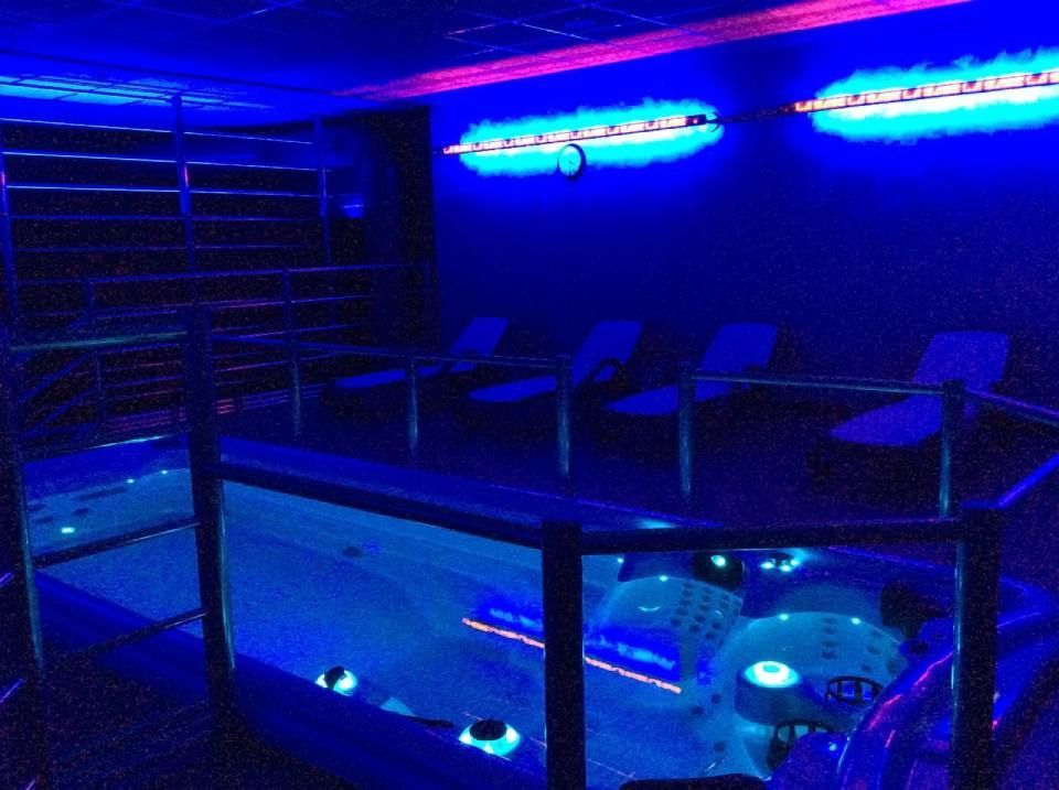 zona relax con idromassaggio