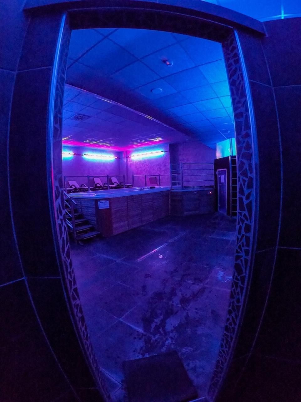 interno dell'area benessere