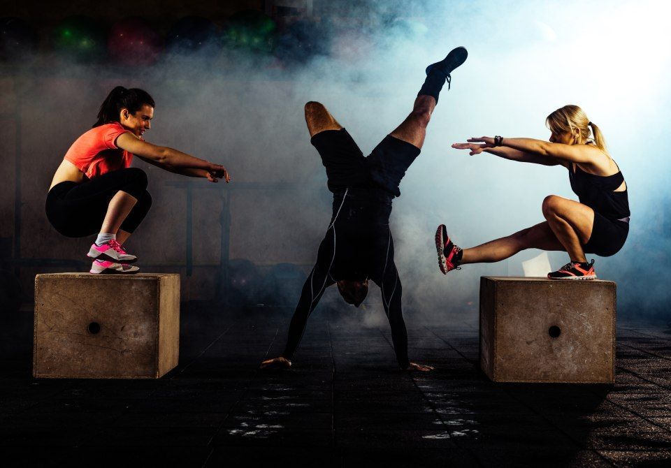 allenamento in palestra